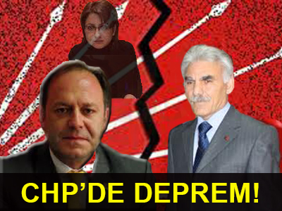 CHP'DE DEPREM