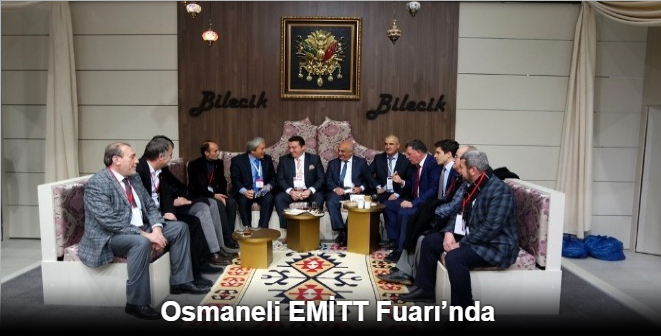 OSMANELİ EMİTT FUARI'NDA