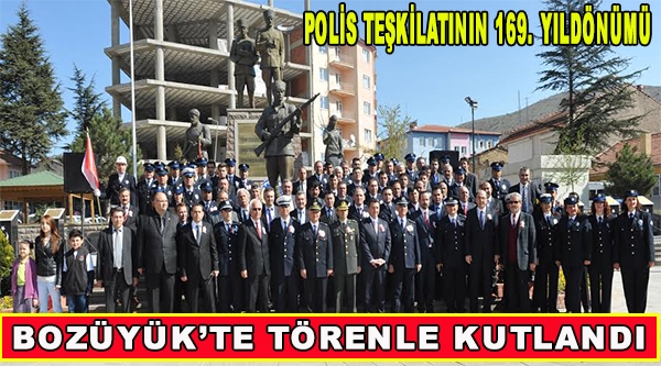 POLİS TEŞKİLATININ 169.YILDÖNÜMÜ KUTLANDI