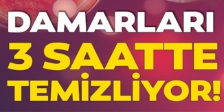DAMARLARI 3 SAATTE TEZMİZLİYOR!