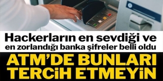 ATM'DE BUNLARI TERCİH ETMEYİN