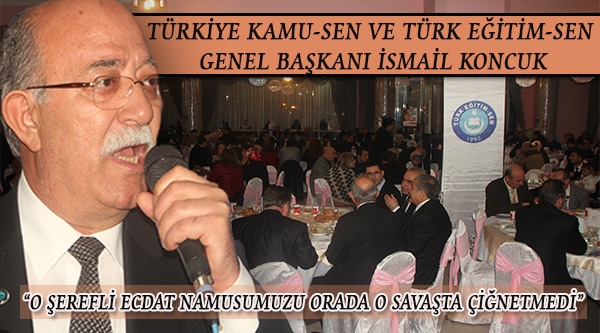 Türkiye Kamu-sen Genel Başkanı İsmail Koncuk'un Bilecik Ziyareti
